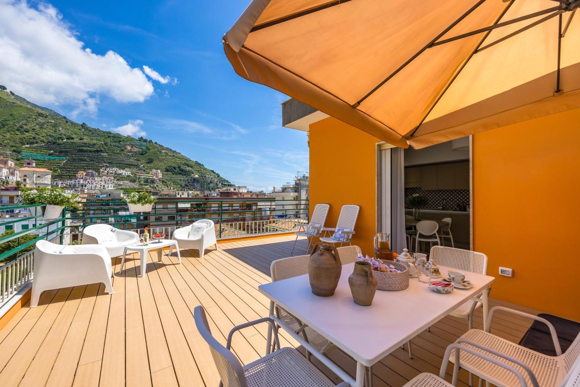 Apartamento Le Terrazze Di Santa Tecla Maiori Exterior foto