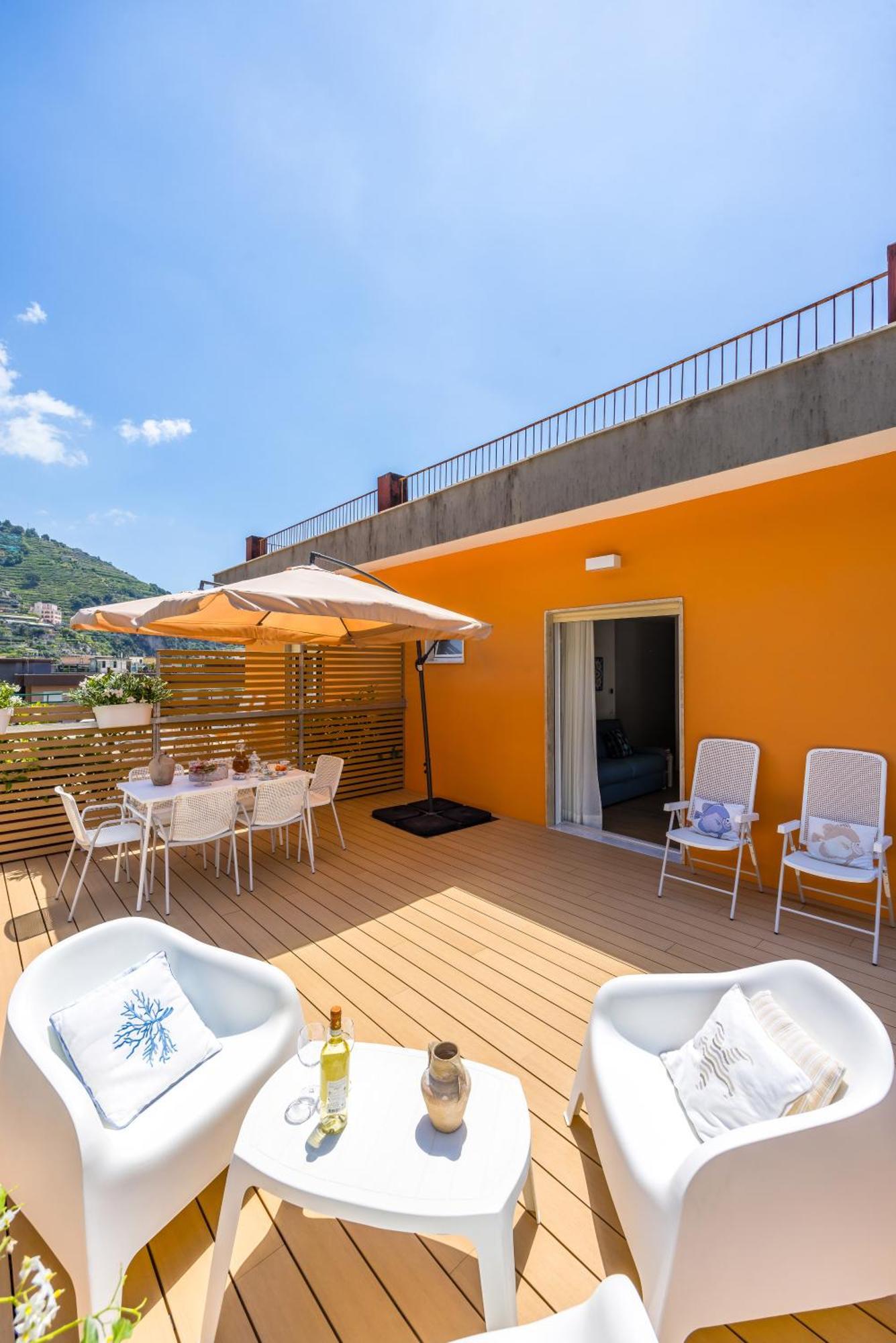 Apartamento Le Terrazze Di Santa Tecla Maiori Exterior foto