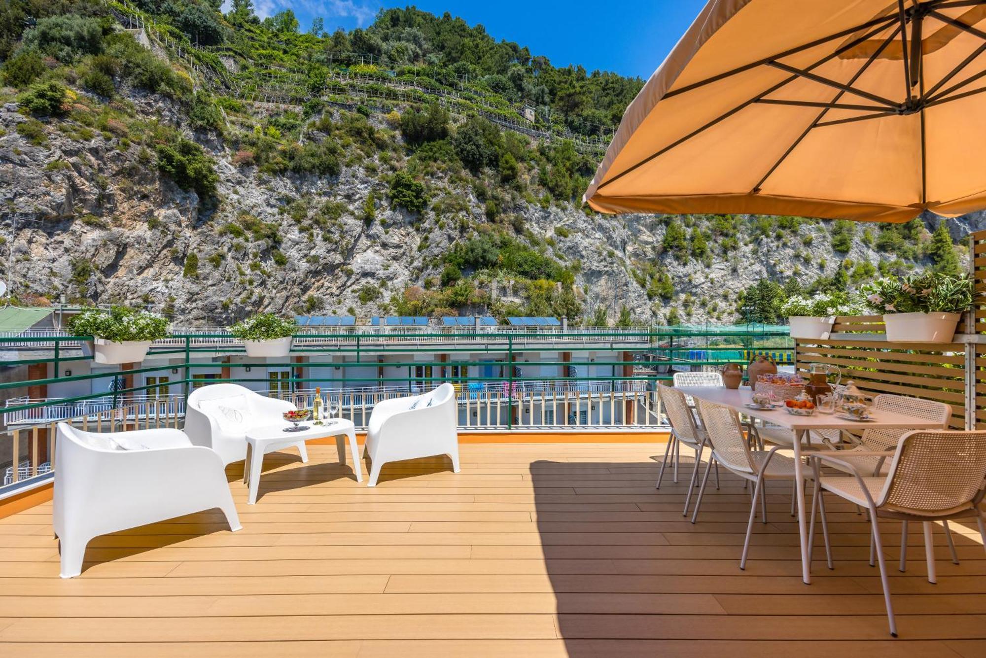 Apartamento Le Terrazze Di Santa Tecla Maiori Exterior foto