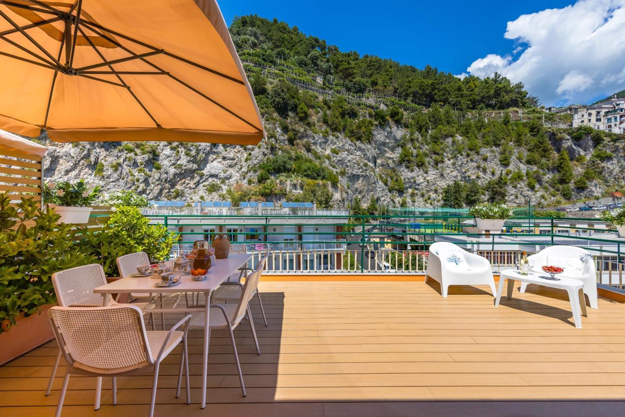 Apartamento Le Terrazze Di Santa Tecla Maiori Exterior foto