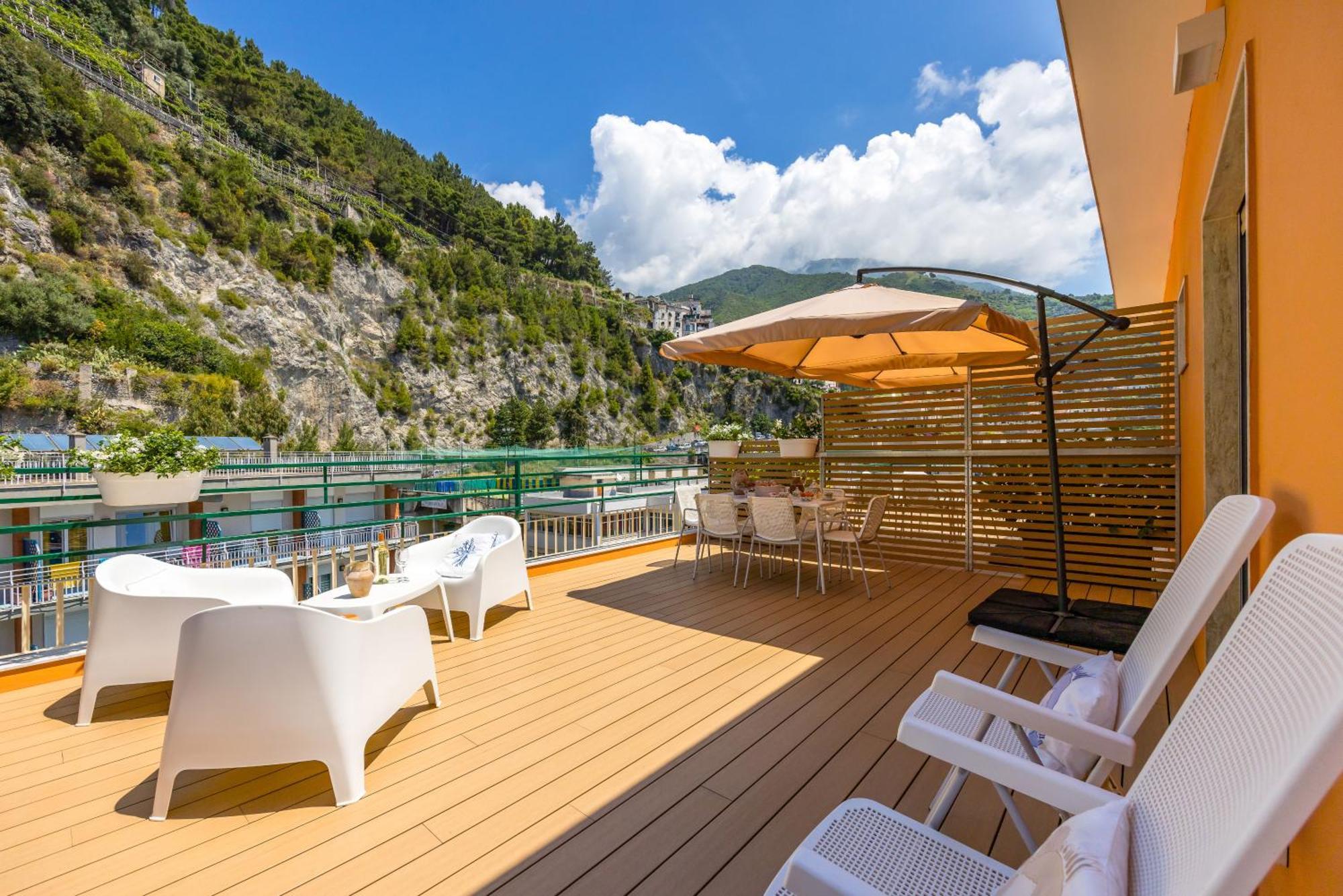Apartamento Le Terrazze Di Santa Tecla Maiori Exterior foto